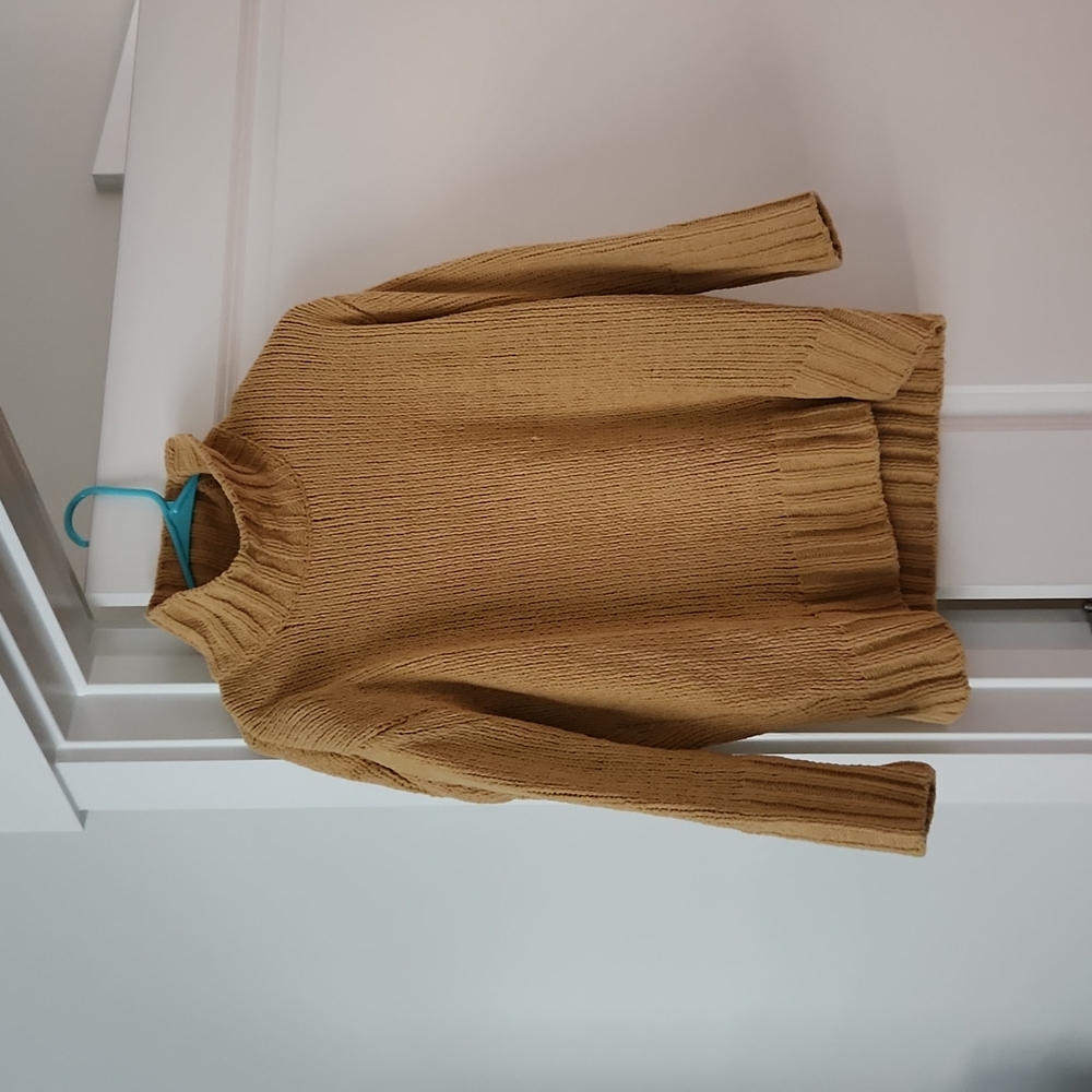 Gold sweater